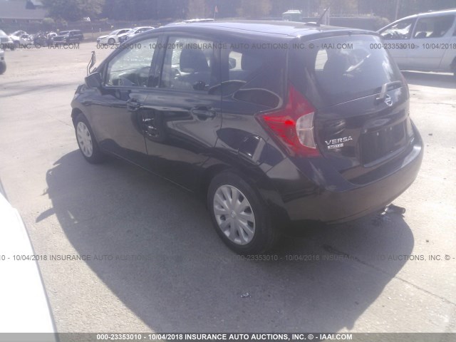 3N1CE2CP8GL391529 - 2016 NISSAN VERSA NOTE S/S PLUS/SV/SL/SR BLACK photo 3