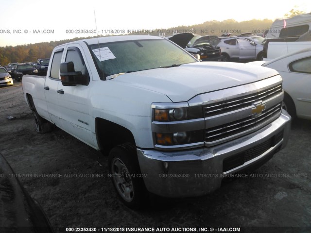 1GC2CUEG3GZ336907 - 2016 CHEVROLET SILVERADO C2500 HEAVY DUTY WHITE photo 1