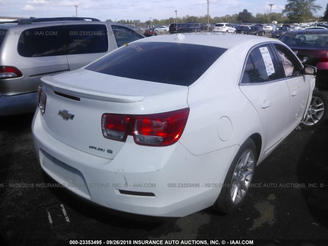 1G11D5SRXDF293418 - 2013 CHEVROLET MALIBU 1LT 白色 照片 4