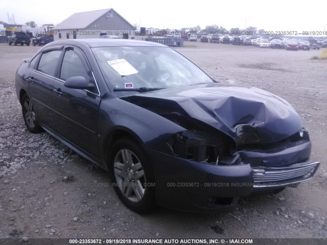 2G1WC57M091295134 - 2009 CHEVROLET IMPALA 2LT GRAY photo 1