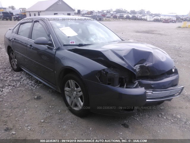 2G1WC57M091295134 - 2009 CHEVROLET IMPALA 2LT GRAY photo 6