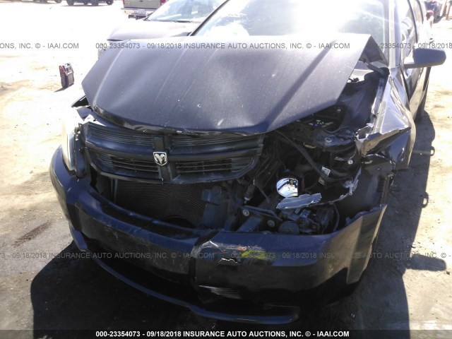 1B3CC4FB6AN174519 - 2010 DODGE AVENGER SXT BLACK photo 6