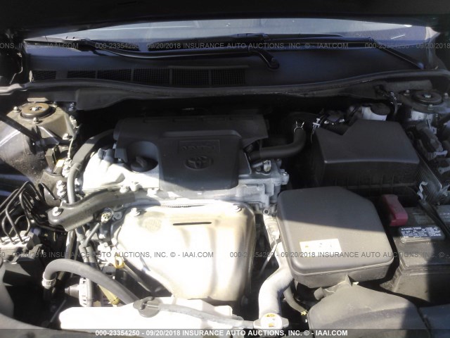 4T1BF1FK5HU400139 - 2017 TOYOTA CAMRY LE/XLE/SE/XSE BLACK photo 10