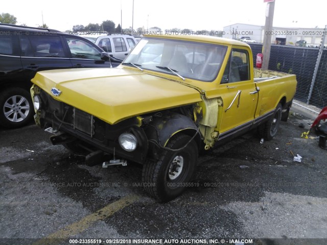 CE240J160502 - 1970 CHEVROLET C20 YELLOW photo 2