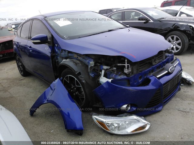 1FADP3K29DL276698 - 2013 FORD FOCUS SE 蓝色 照片 1