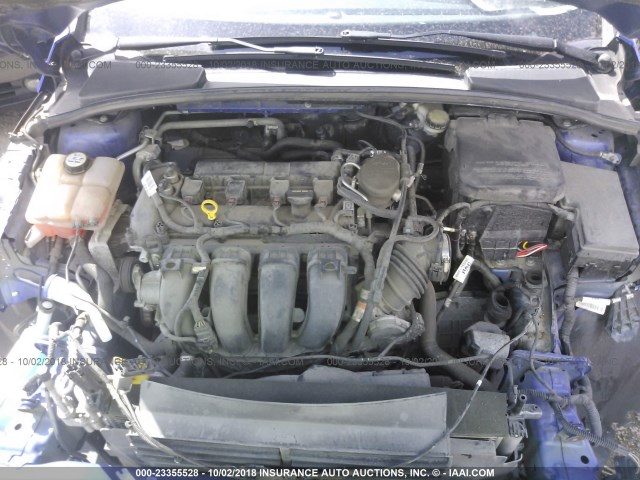 1FADP3K29DL276698 - 2013 FORD FOCUS SE 蓝色 照片 10