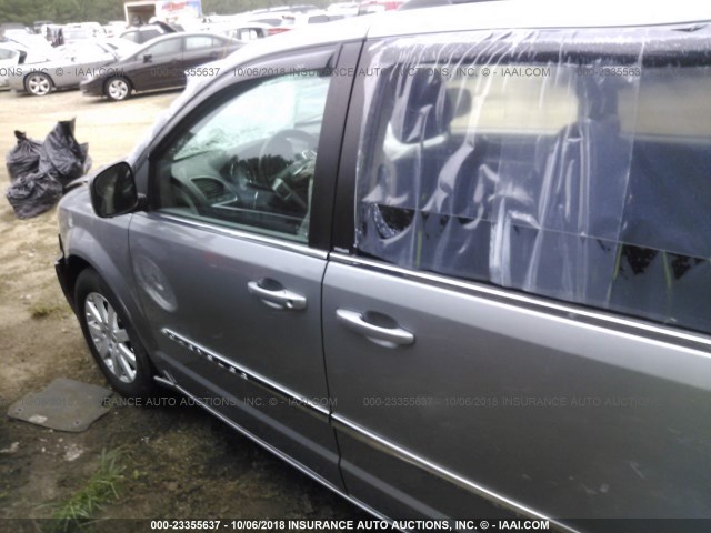 2C4RC1BG2ER212099 - 2014 CHRYSLER TOWN & COUNTRY TOURING GRAY photo 3