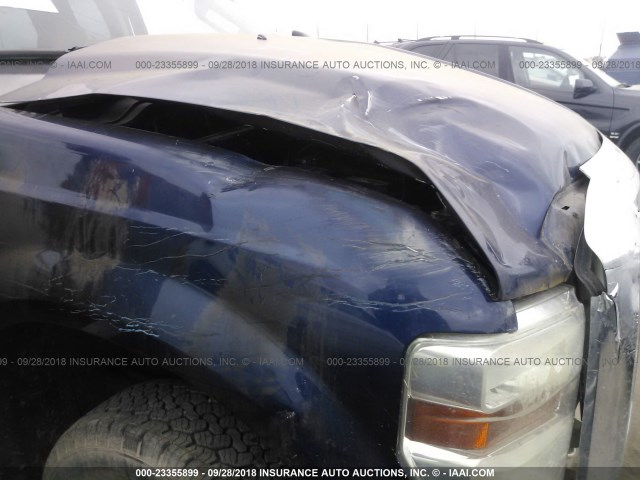 1FTSX21Y28EC53582 - 2008 FORD F250 SUPER DUTY Dark Blue photo 6