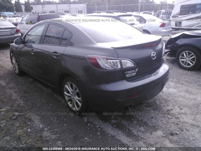 JM1BL1S54A1102119 - 2010 MAZDA 3 S GRAY photo 3