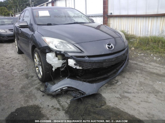 JM1BL1S54A1102119 - 2010 MAZDA 3 S GRAY photo 6