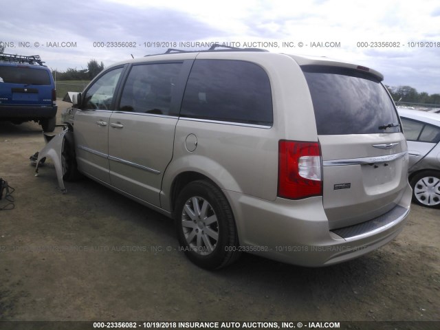 2C4RC1BGXDR559128 - 2013 CHRYSLER TOWN & COUNTRY TOURING TAN photo 3