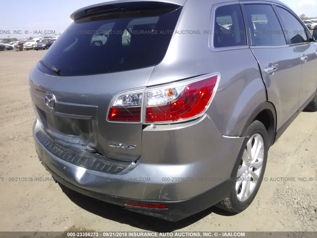 JM3TB2DA1C0336564 - 2012 MAZDA CX-9 SILVER photo 6