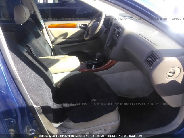 JT8BD68S0Y0094848 - 2000 LEXUS GS 300 BLUE photo 5