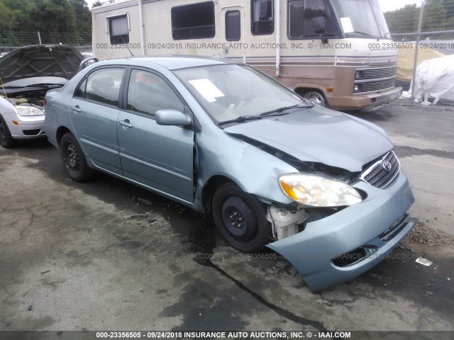 2T1BR32E36C602110 - 2006 TOYOTA COROLLA CE/LE/S GREEN photo 1