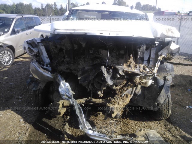 3GTP1VE00DG184777 - 2013 GMC SIERRA C1500 SLE WHITE photo 6