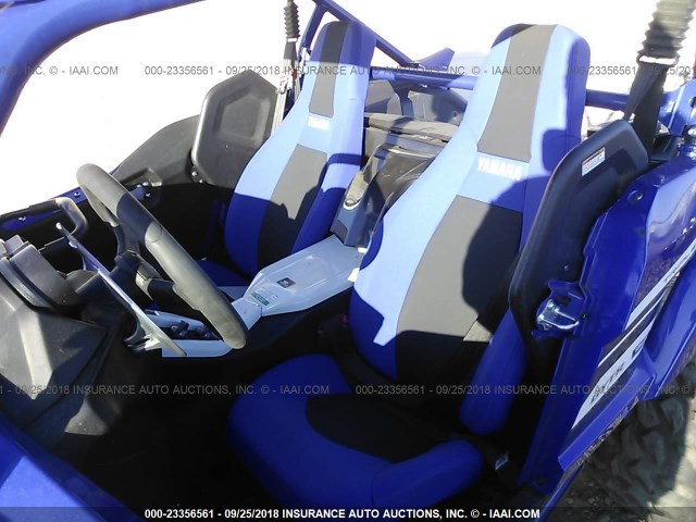 5Y4AN15YXJA100149 - 2018 YAMAHA YXZ1000 ETS BLUE photo 8