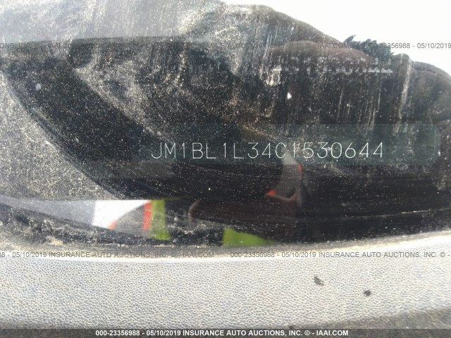 JM1BL1L34C1530644 - 2012 MAZDA SPEED 3 BLACK photo 9