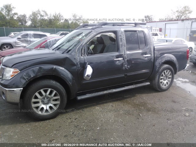 1N6AD0ER5AC407910 - 2010 NISSAN FRONTIER CREW CAB SE/LE/NISMO GRAY photo 6