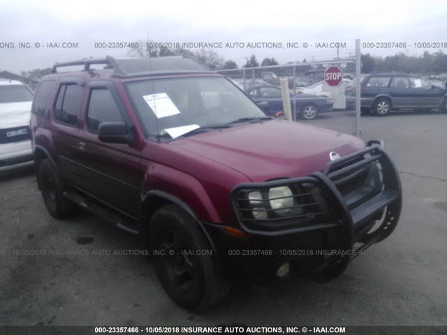 5N1ED28T63C689948 - 2003 NISSAN XTERRA XE/SE RED photo 1