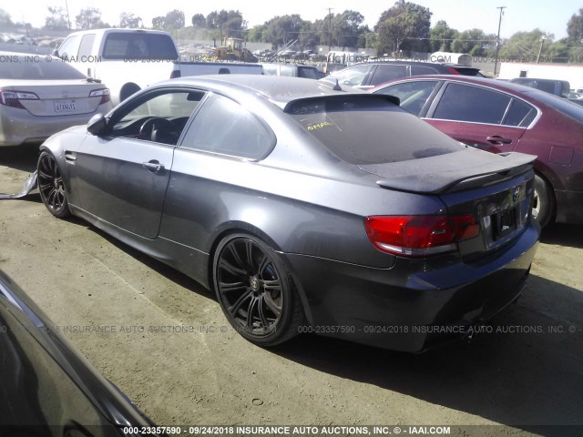 WBSWD93558PY39695 - 2008 BMW M3 BLUE photo 3