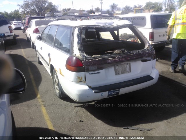 4S3BK6359S6313688 - 1995 SUBARU LEGACY L/OUTBACK WHITE photo 3