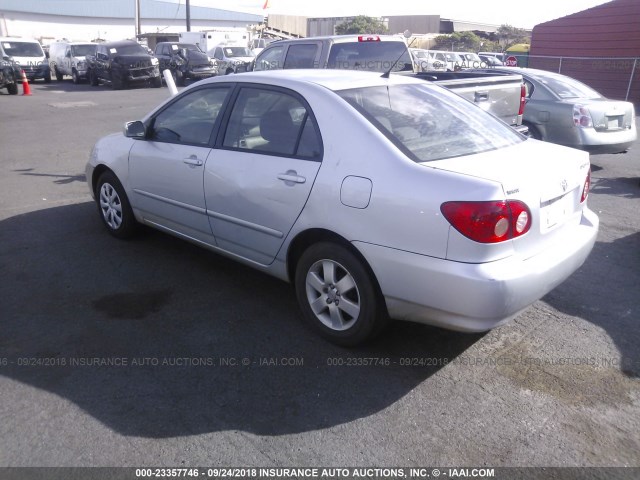 1NXBR30E96Z678464 - 2006 TOYOTA COROLLA CE/LE/S SILVER photo 3