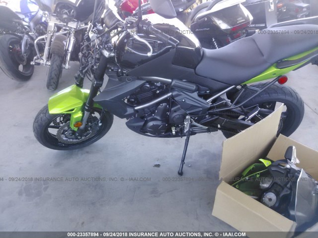 JKALEED14EDA08436 - 2014 KAWASAKI KLE650 D GREEN photo 9