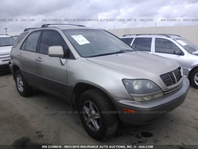 JT6GF10U7Y0075450 - 2000 LEXUS RX 300 GOLD photo 1