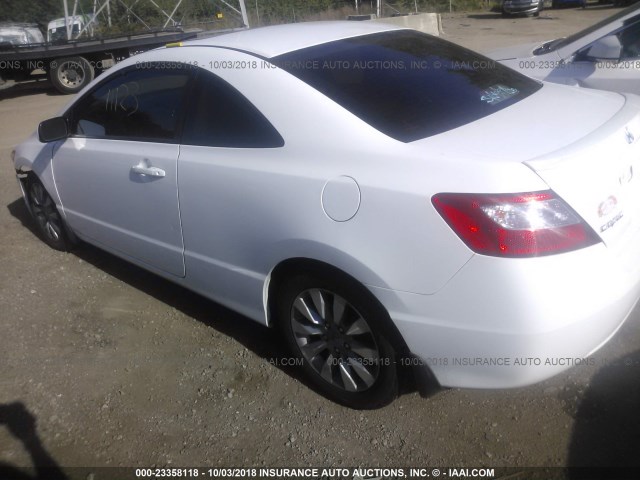 2HGFG1B94AH502516 - 2010 HONDA CIVIC EXL 白色 照片 3