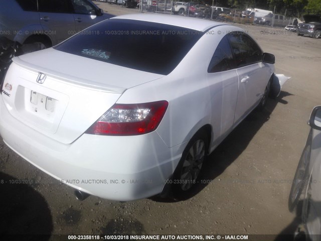 2HGFG1B94AH502516 - 2010 HONDA CIVIC EXL 白色 照片 4
