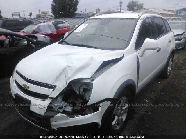 3GNAL2EK1ES622034 - 2014 CHEVROLET CAPTIVA LS 白色 照片 2
