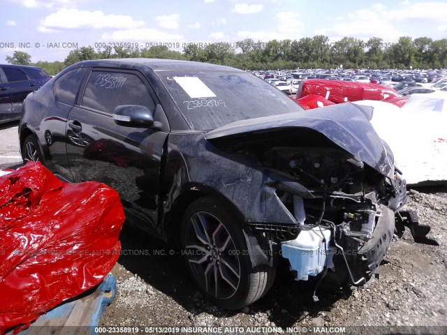 JTKJF5C73GJ019244 - 2016 TOYOTA SCION TC BLUE photo 1