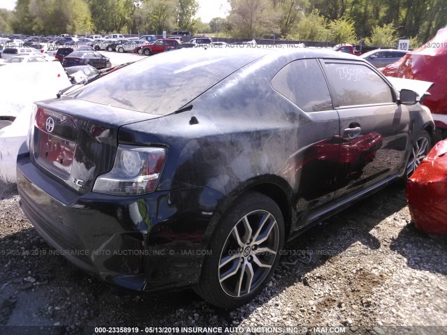 JTKJF5C73GJ019244 - 2016 TOYOTA SCION TC BLUE photo 4