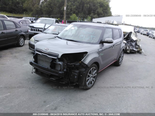 KNDJX3AA9H7455165 - 2017 KIA SOUL ! SILVER photo 2