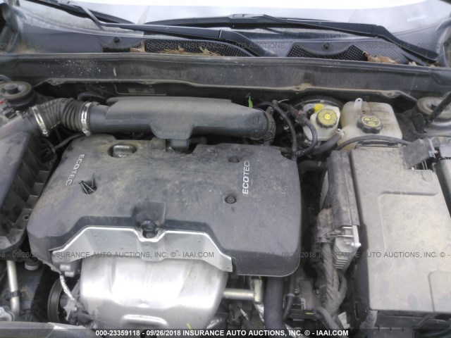 1G11B5SL6FF149935 - 2015 CHEVROLET MALIBU LS 灰色 照片 10