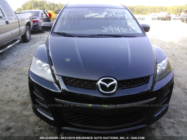 JM3ER2A50B0394045 - 2011 MAZDA CX-7 BLACK photo 6