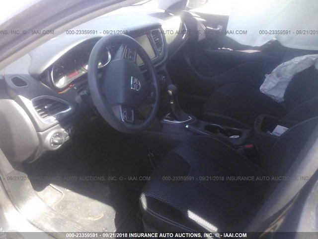 1C3CDFBB6FD278071 - 2015 DODGE DART SXT GRAY photo 5