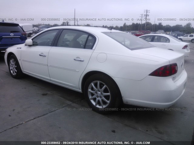 1G4HD57248U126034 - 2008 BUICK LUCERNE CXL WHITE photo 3