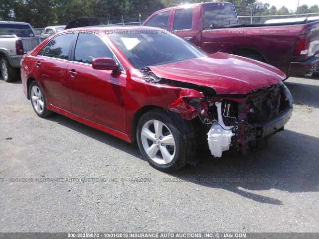 4T1BF3EK0BU178047 - 2011 TOYOTA CAMRY SE/LE/XLE RED photo 1