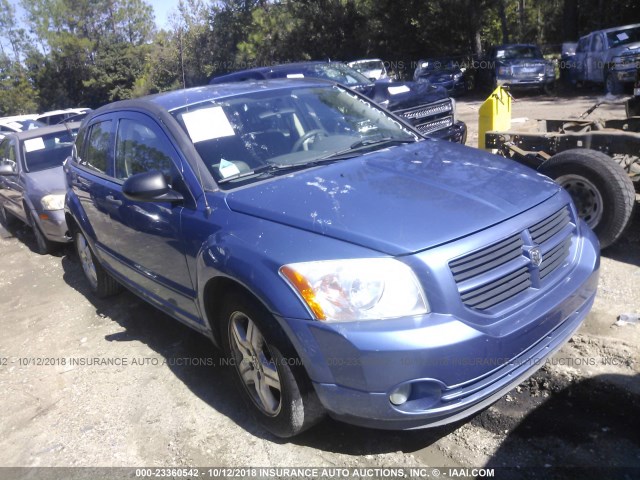 1B3HB48B87D263335 - 2007 DODGE CALIBER SXT BLUE photo 1