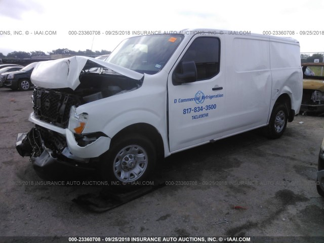 1N6BF0KY6GN816408 - 2016 NISSAN NV 1500 S/SV/2500 S/SV/SL WHITE photo 2