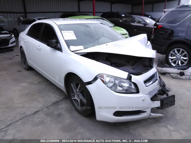 1G1ZA5E09AF173114 - 2010 CHEVROLET MALIBU LS თეთრი ფოტო 1