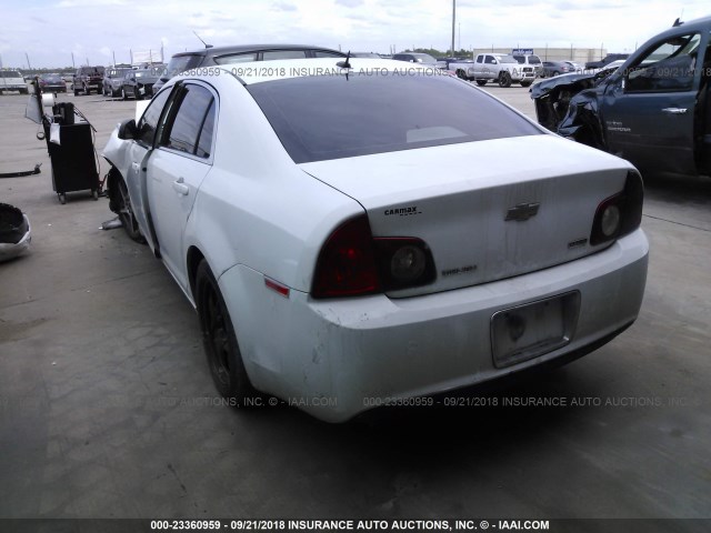 1G1ZA5E09AF173114 - 2010 CHEVROLET MALIBU LS თეთრი ფოტო 3