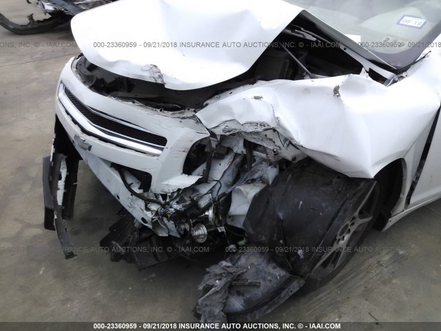 1G1ZA5E09AF173114 - 2010 CHEVROLET MALIBU LS თეთრი ფოტო 6