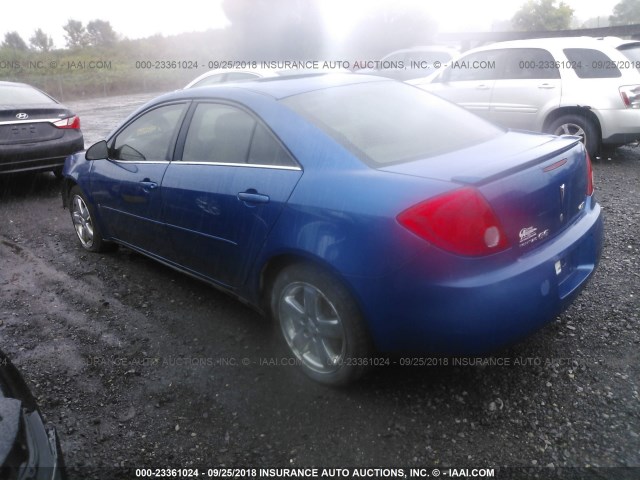 1G2ZH57N074190629 - 2007 PONTIAC G6 GT BLUE photo 3