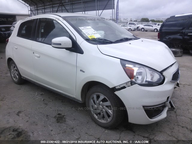 ML32A4HJ8HH005540 - 2017 MITSUBISHI MIRAGE SE WHITE photo 1