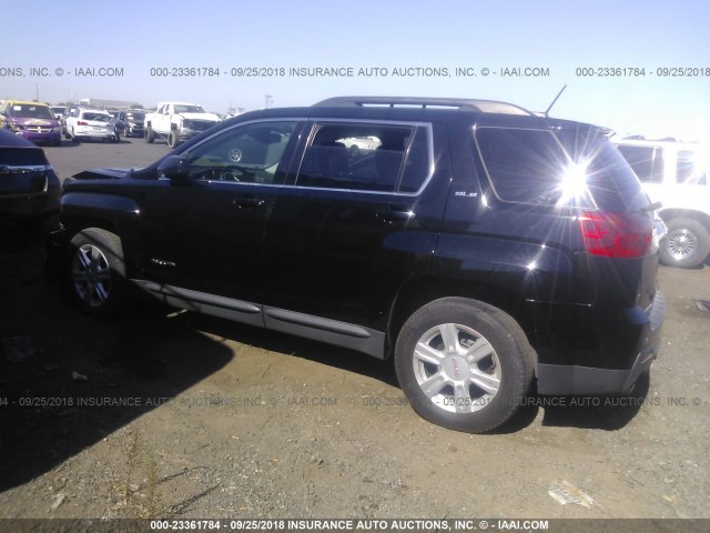 2GKFLWE30F6188921 - 2015 GMC TERRAIN SLE BLACK photo 3