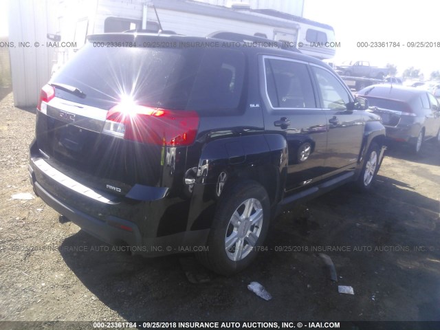 2GKFLWE30F6188921 - 2015 GMC TERRAIN SLE BLACK photo 4