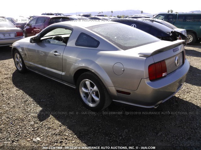 1ZVHT82H095142115 - 2009 FORD MUSTANG GT GRAY photo 3