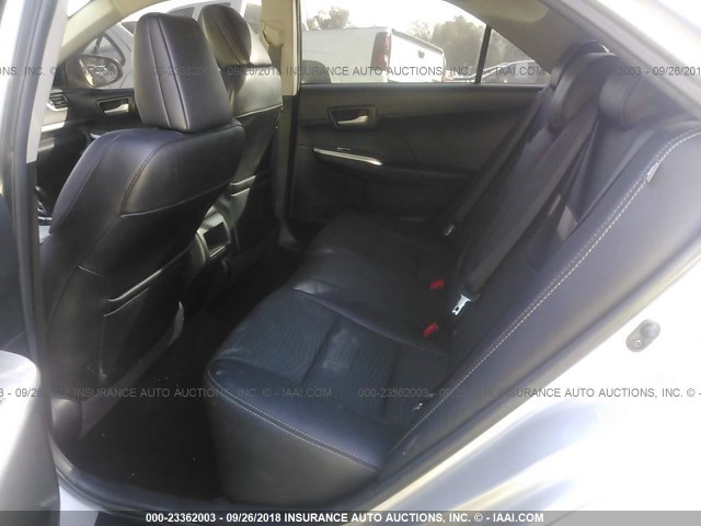 4T1BF1FK7EU308624 - 2014 TOYOTA CAMRY L/SE/LE/XLE 银色 照片 8